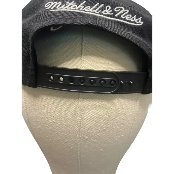 Brooklyn Nets‎ NBA Classic Snapback Hat Black Mitchell and Ness - Picture 4 of 12